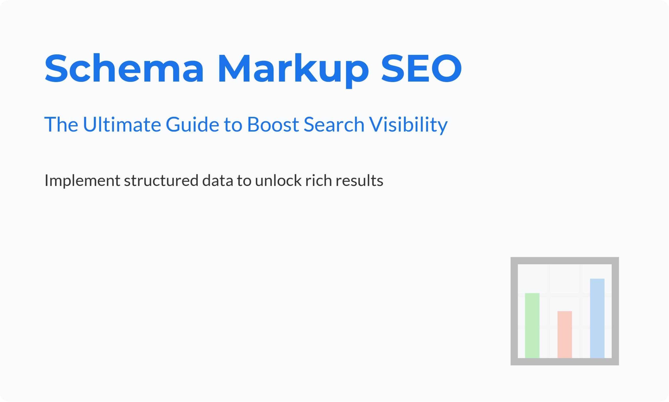 Schema Markup SEO